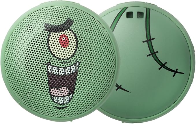 Speaqua Cruiser Speaker Plankton from Spongebob, Waterproof Bluetooth Speaker