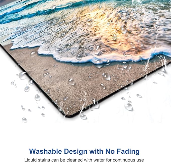 Mouse Pad, Premium-Textured Mouse Mat, Non-Slip Rubber Base Mousepad