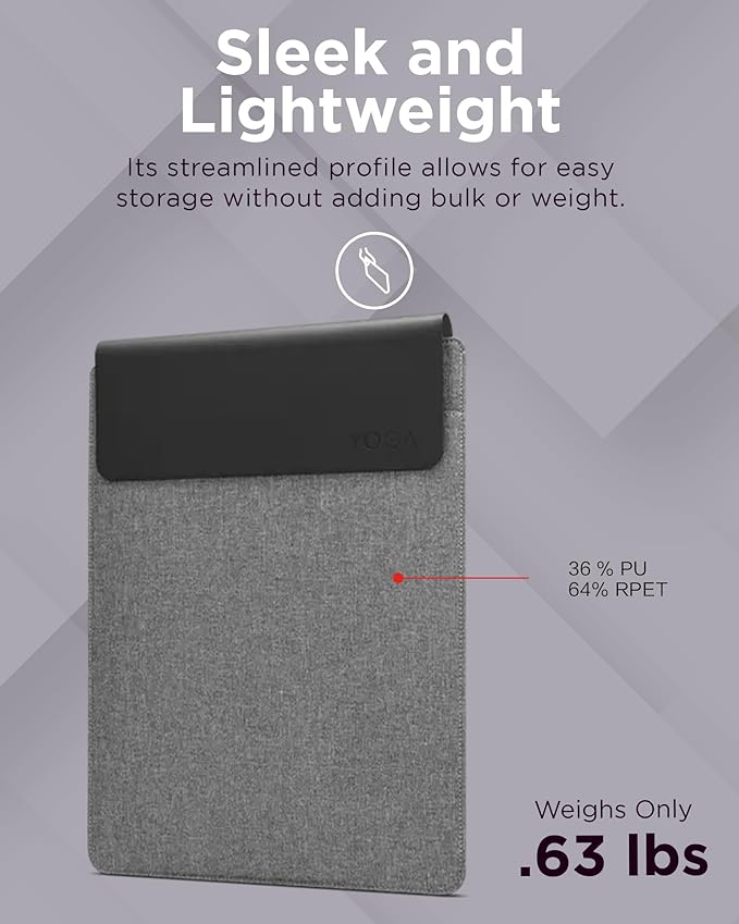 Lenovo Slim Laptop Sleeve 16 Inch Notebook/Tablet