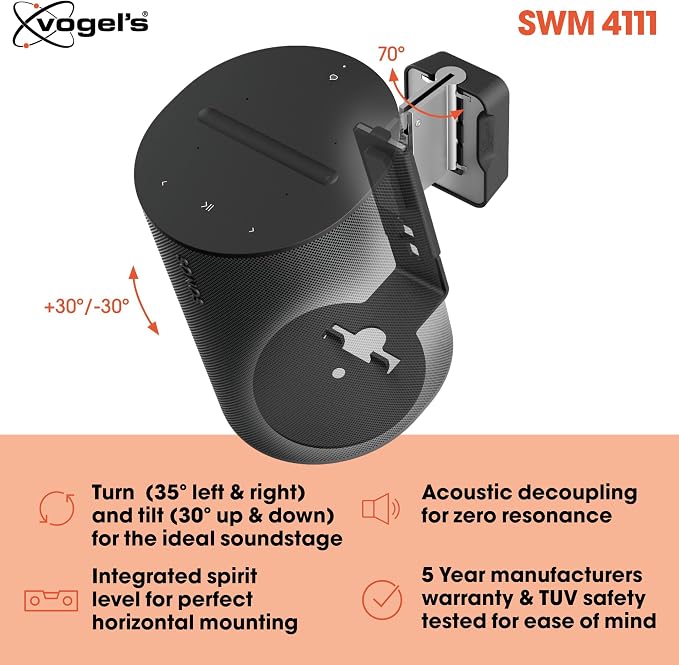Vogel's SWM 4111 Speaker Wall Bracket