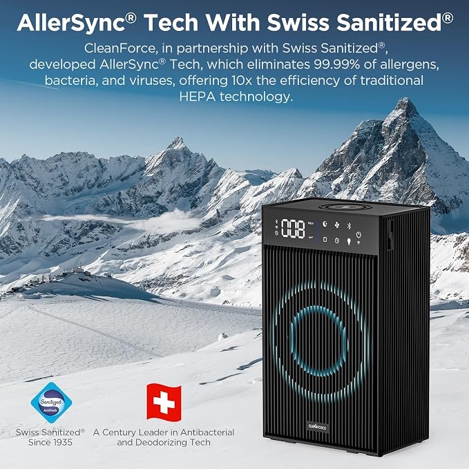CleanForce Rainbow Cube | World’s First 4-in-1 Space-saving Air Purifier