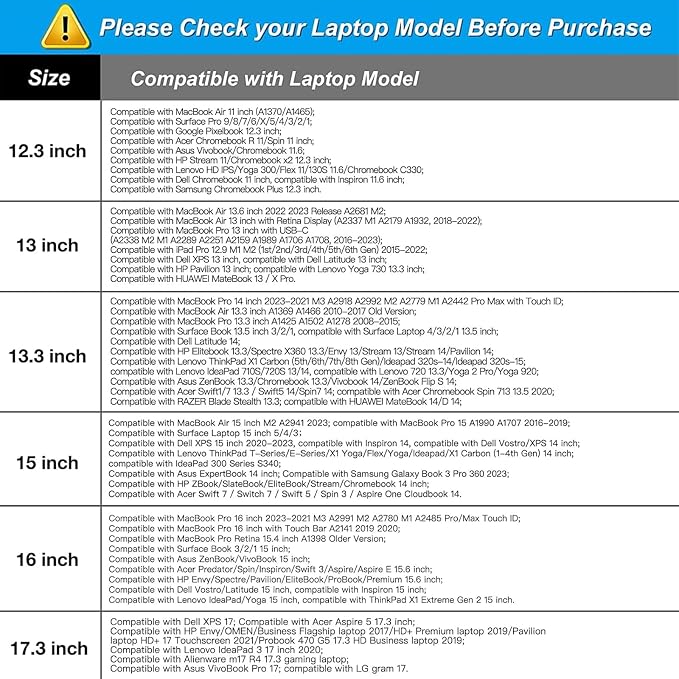 MOSISO Laptop Case 13.3 inch, 13-13.3 inch Laptop Sleeve Compatible