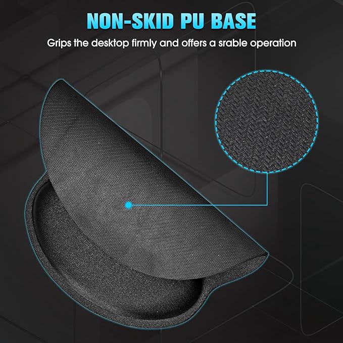 Yunsailing 8 Pack Ergonomic Mouse Pad