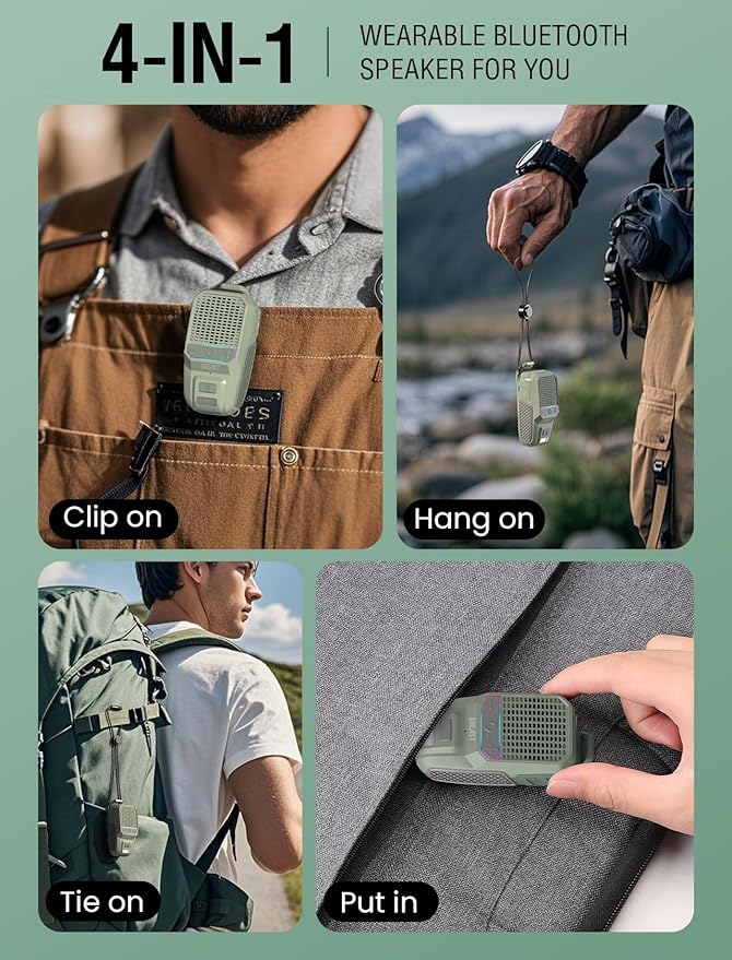GBEAST Wearable Bluetooth Speaker
