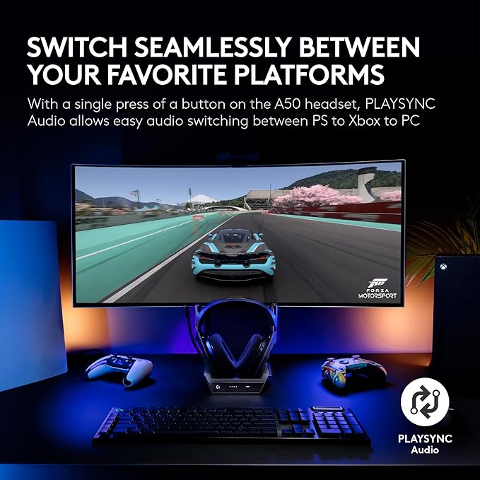 Logitech G Astro A50 Omni-Platform Wireless Gaming Headset + Base Station
