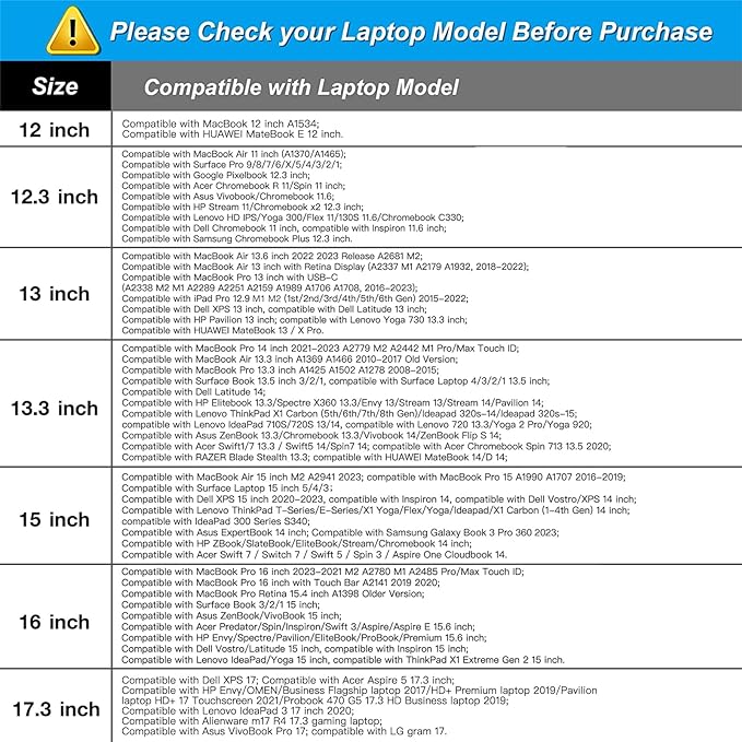MOSISO Laptop Case 13 inch, 13 inch Laptop Sleeve Compatible