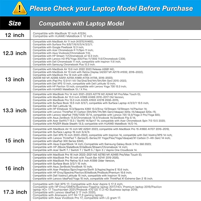 MOSISO Laptop Case 16 inch, 15-15.6 inch Laptop Sleeve Compatible