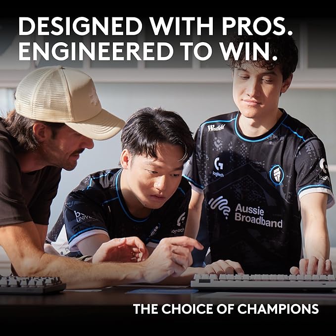 Logitech G PRO X Superlight 2 DEX Wireless Gaming Mouse, 60g pro-Grade