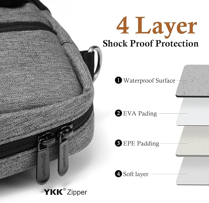 15 15.6 16 17 17.3 inch Laptop Computer PC Shoulder Bag Carrying Case,