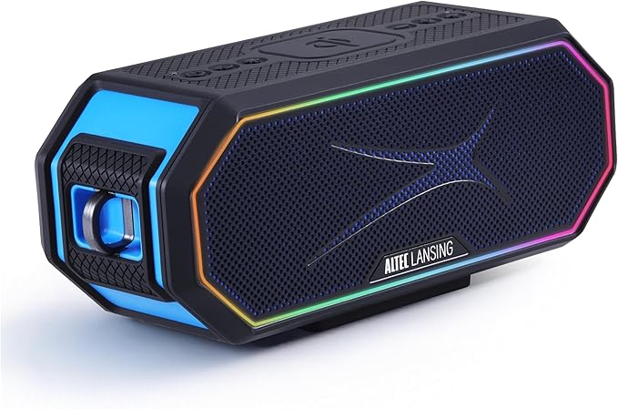 Altec Lansing Loud Portable Speakers Bluetooth Wireless Waterproof
