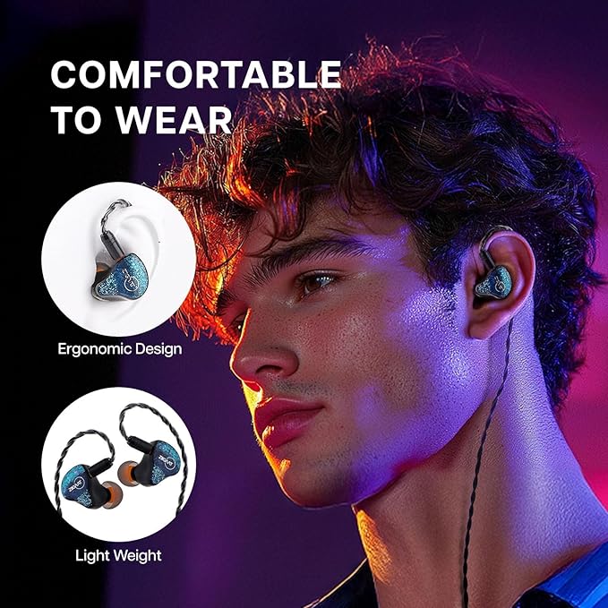 Linsoul ZiiGaat x Fresh Reviews Arete in Ear Monitor, 1DD+4BA Hybrid Earphone