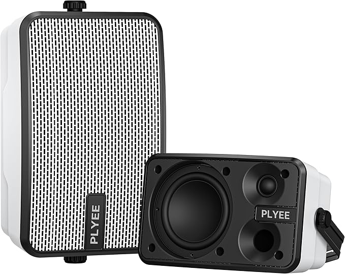 400W Outdoor Bluetooth Speakers, Wireless Sync Between Speakers, IPX5 Waterproof