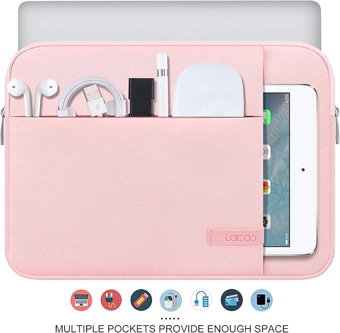 Lacdo Laptop Sleeve Case for 15 inch New MacBook Air M4 A3241 2025, M3 A3114