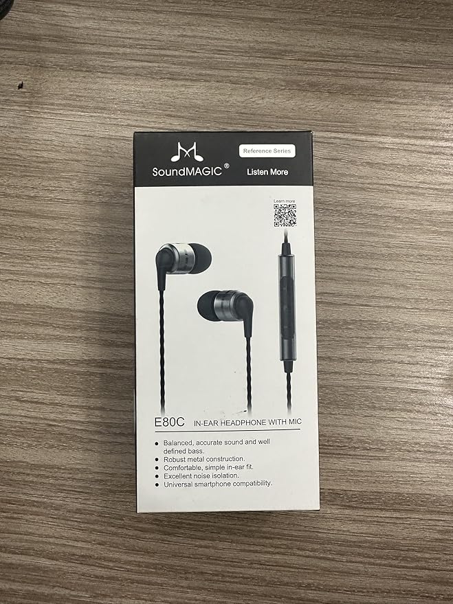 SoundMAGIC E80C Wired Earbuds