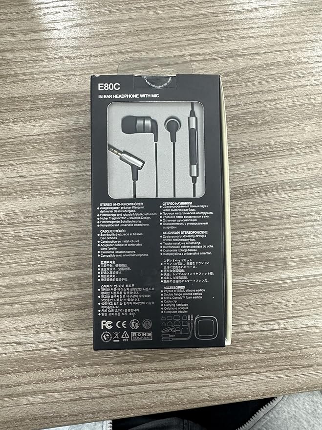 SoundMAGIC E80C Wired Earbuds