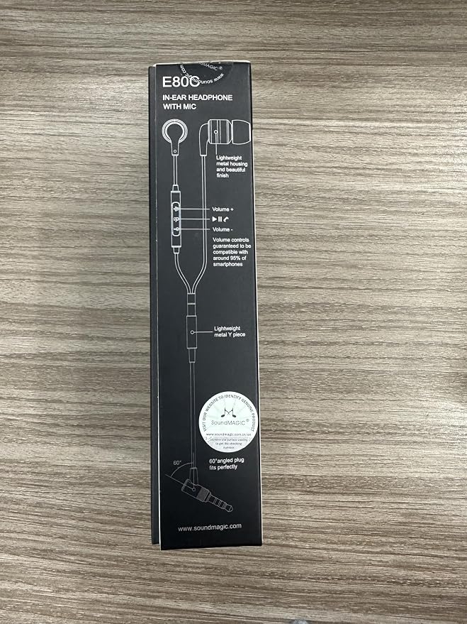 SoundMAGIC E80C Wired Earbuds